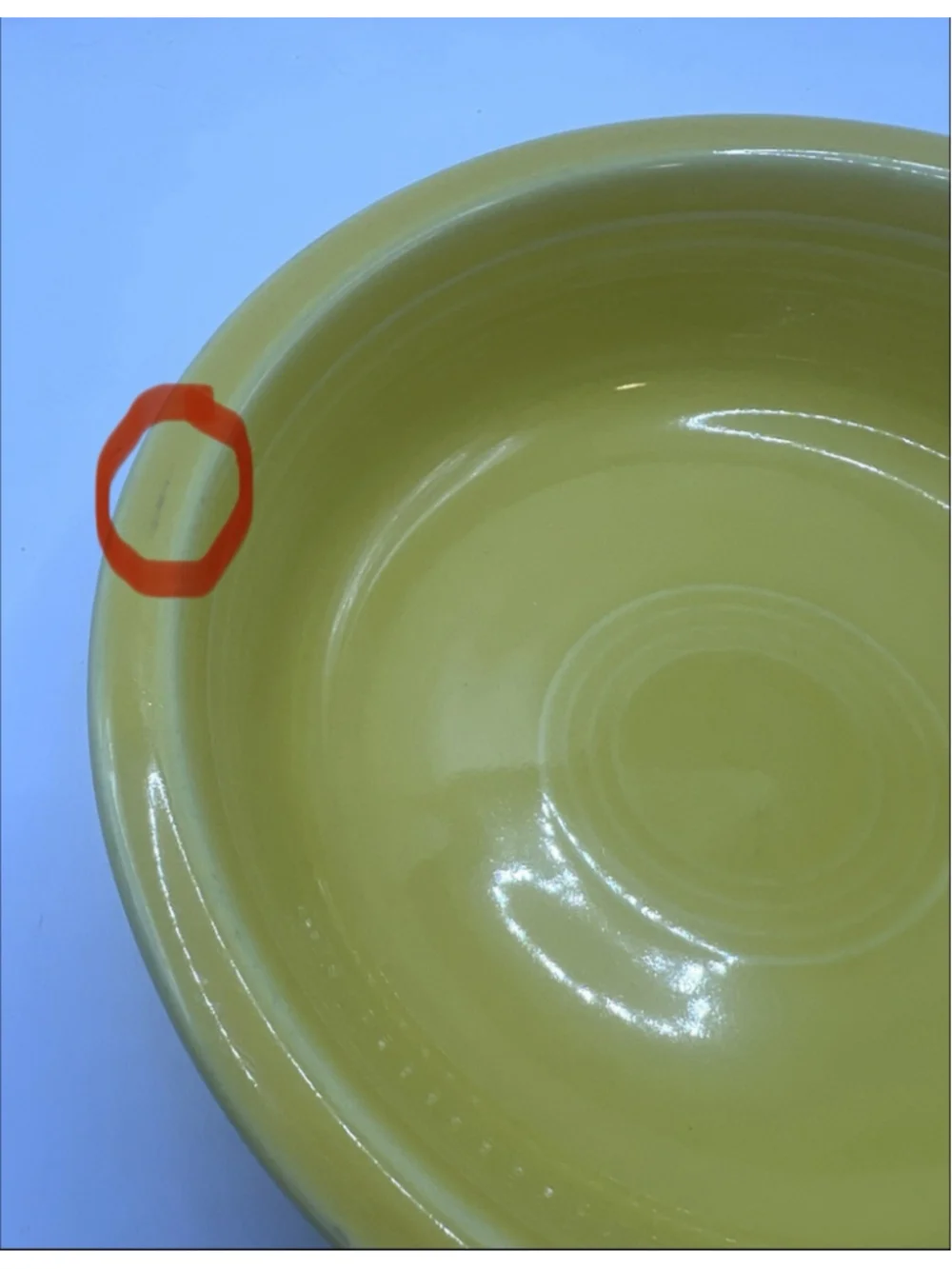 Fiestaware Sunflower Yellow Bowl Ceramic Stoneware Soup Cereal Salad 6 3/4”